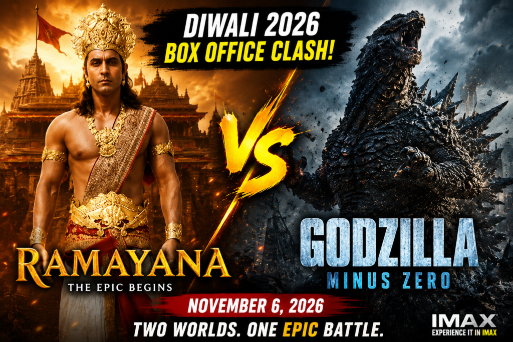 Ramayana vs Godzilla Minus Zero: Two Cinematic Giants Set for an Epic IMAX Showdown This Diwali
