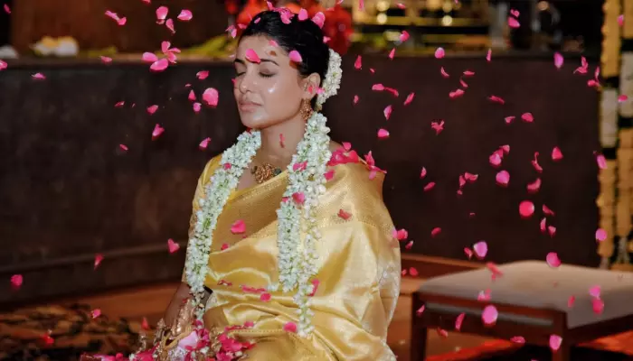 Samantha Ruth Prabhu Shares Baby Shower Moments With Raj Nidimoru at Isha Foundation