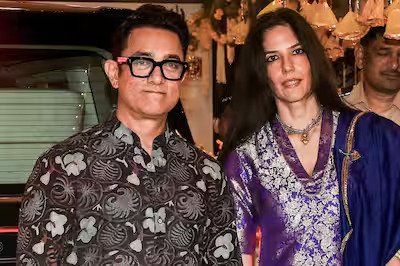Aamir Khan and Gauri Spratt Celebrate First Karwa Chauth