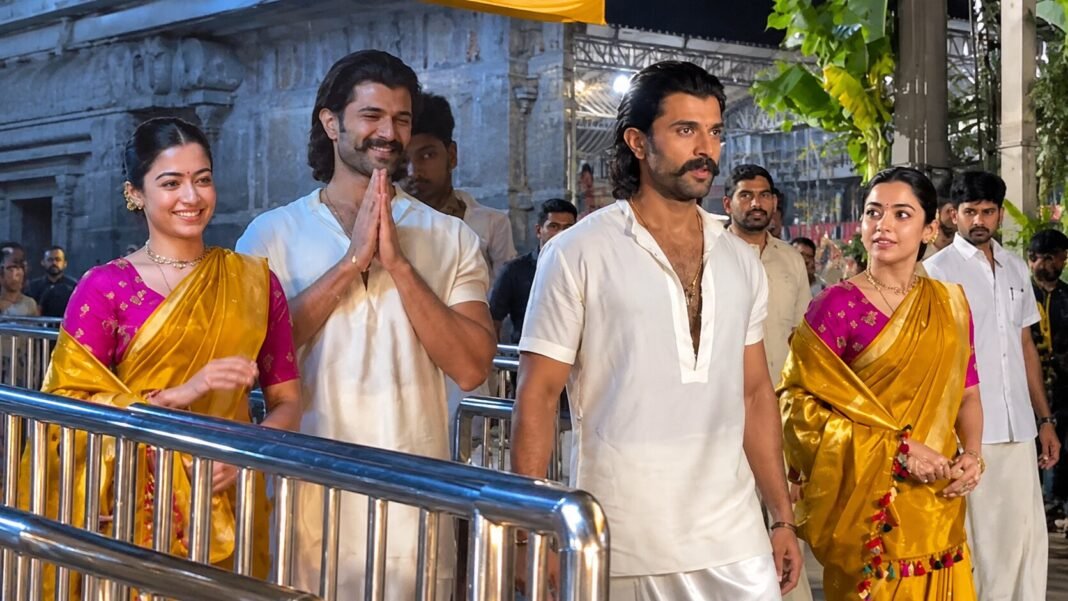 Rashmika Mandanna and Vijay Deverakonda