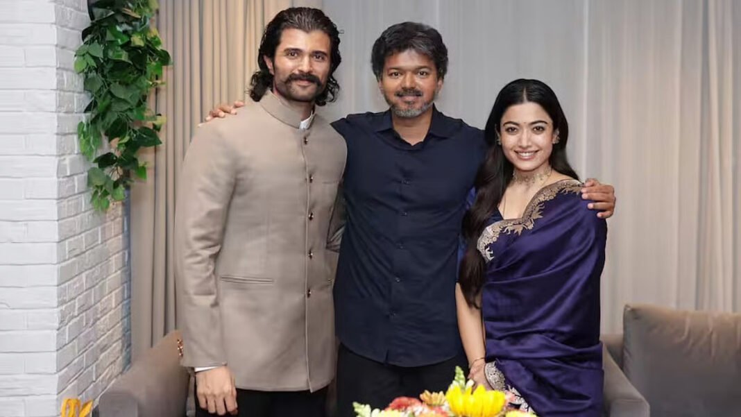 Rashmika Mandanna and Vijay Deverakonda Meet Tamil Nadu CM Vijay Ahead of Ranabaali Release